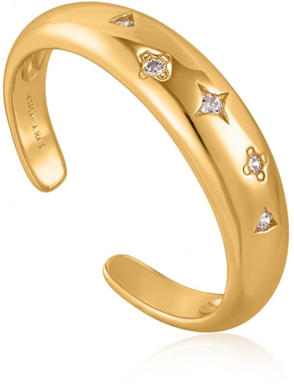 Ania Haie AH R034-01G Rising Star Dames Ring
