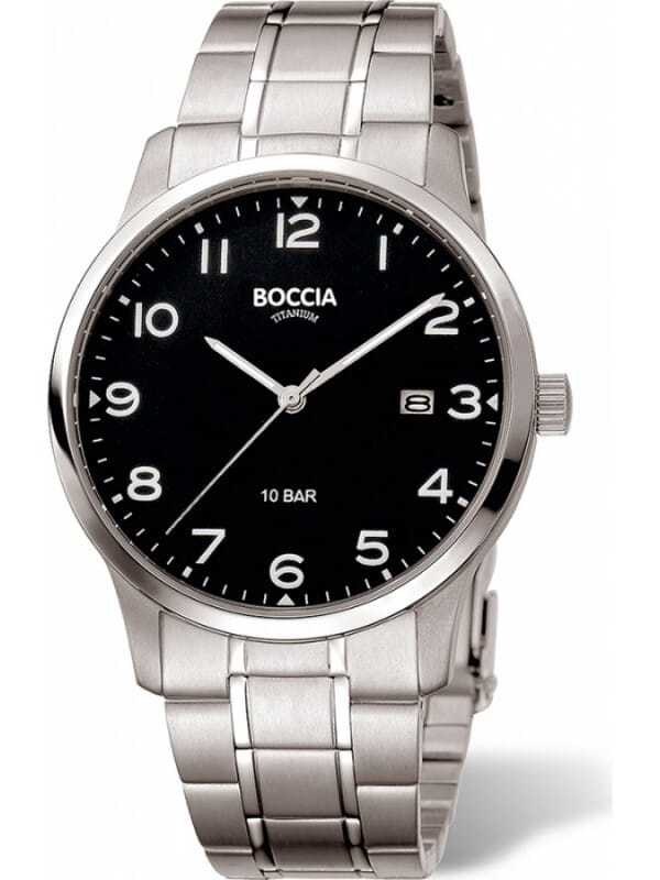 Boccia Titanium 3621-01 Heren Horloge