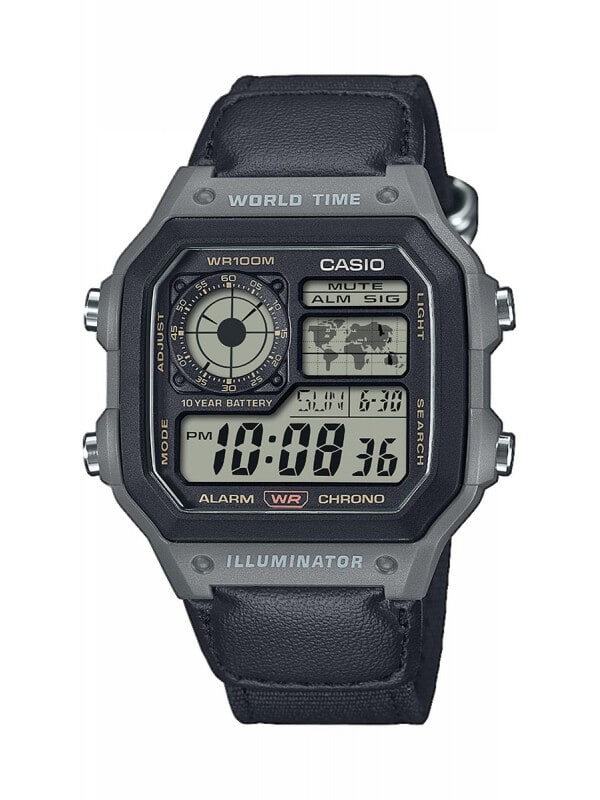 Casio AE-1200WHUB-8AVEF Timeless Collection Heren Horloge