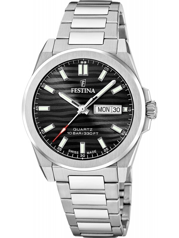 Festina F20073/5 CLASSIQUES ACIER Heren Horloge