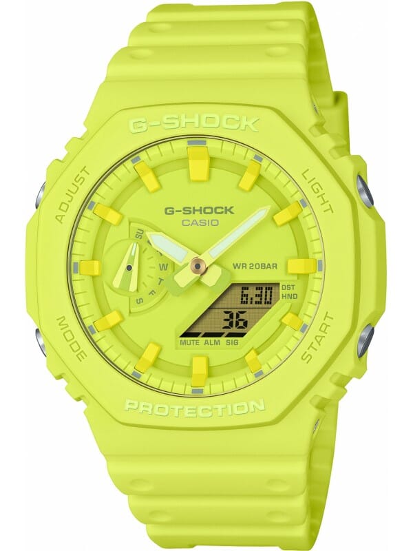 G-Shock GA-2100-9A9ER Classic Heren Horloge