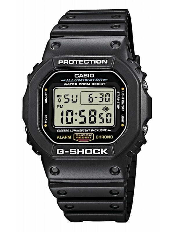 G-Shock DW-5600E-1VER The Origin Heren Horloge