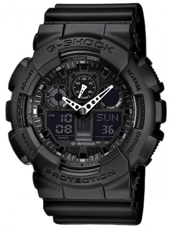 G-Shock GA-100-1A1ER Classic Heren Horloge