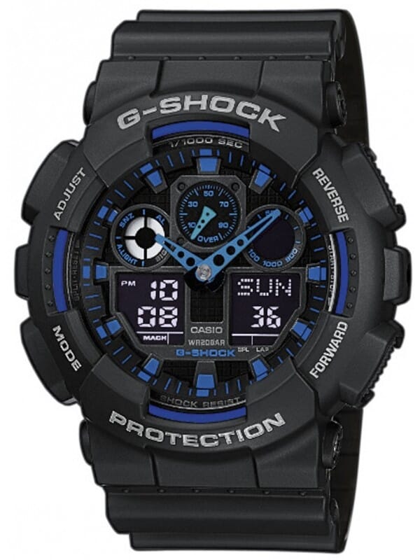 G-Shock GA-100-1A2ER Classic Heren Horloge