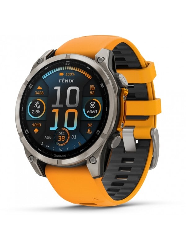 Garmin 010-02904-11 Fenix 8 – 47 mm AMOLED Smartwatch