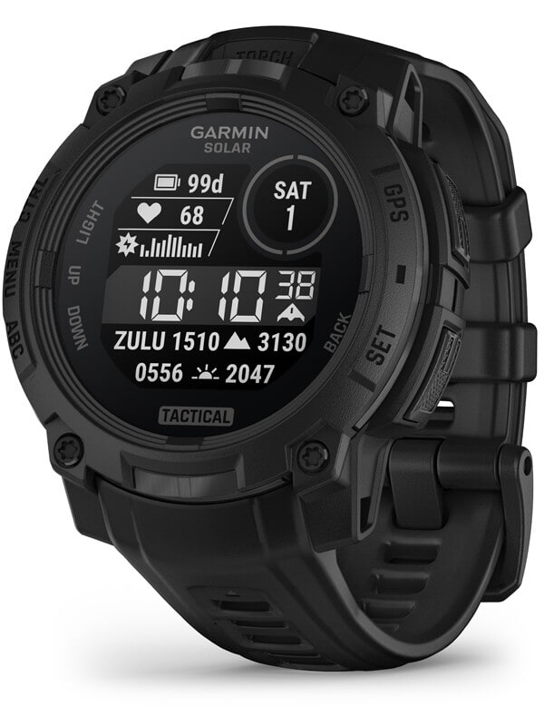 Garmin 010-02934-50 Instinct 3 Solar Tactical Edition – 45 mm Smartwatch