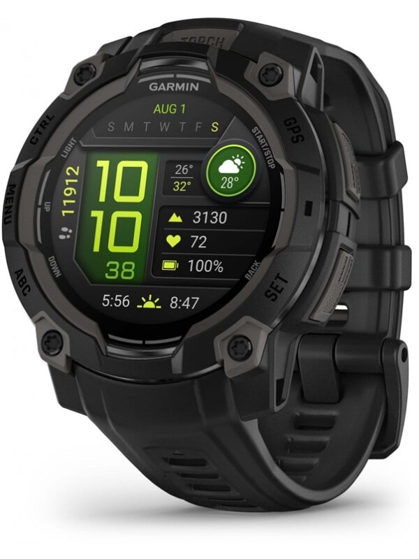 Garmin 010-02936-00 Instinct 3 AMOLED – 45 mm Smartwatch