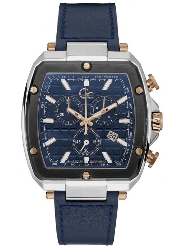 Gc Watches Y83001G7MF Gc Spirit Tonneau Heren Horloge