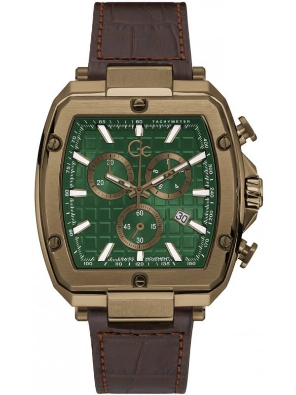 Gc Watches Y83002G5MF Gc Spirit Tonneau Heren Horloge