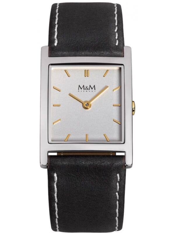 M&M Germany M11897-464 Square line Dames Horloge