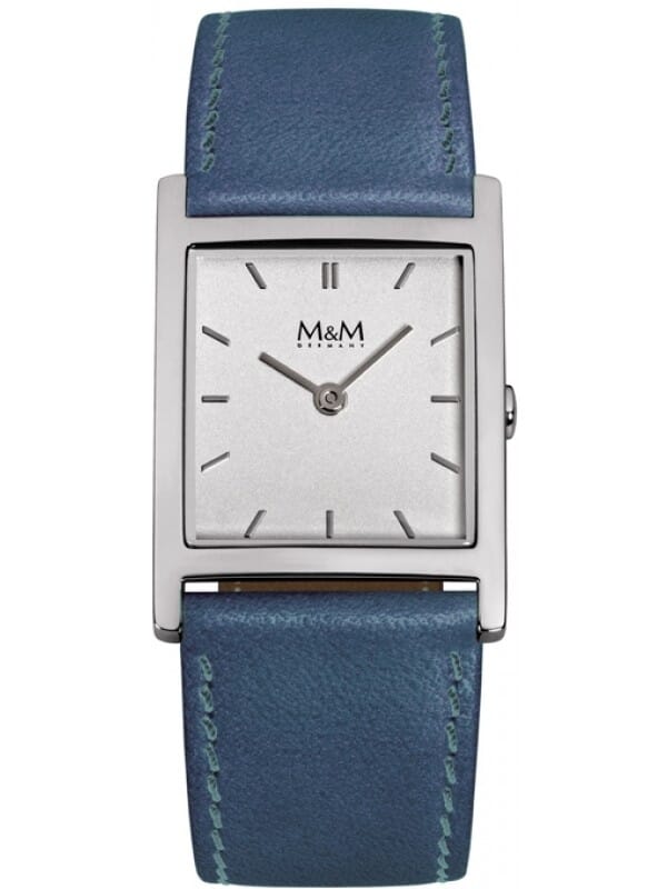 M&M Germany M11897-644 Square line Dames Horloge