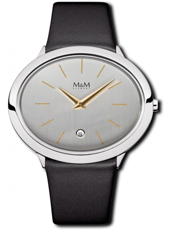M&M Germany M11899-462 Square line Dames Horloge