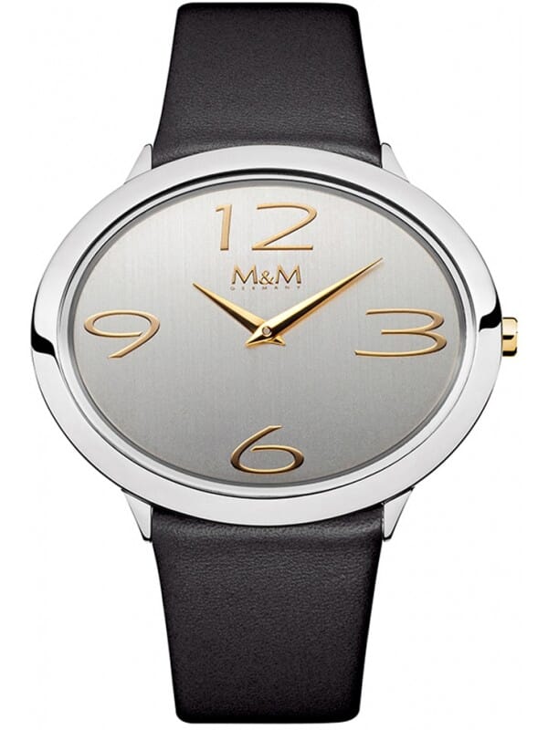 M&M Germany M11899-463 Square line Dames Horloge