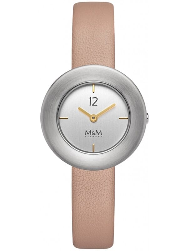 M&M Germany M11966-953 Matt circle Dames Horloge