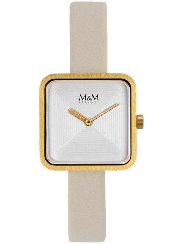 M&M Germany M11951-732 Square line Dames Horloge