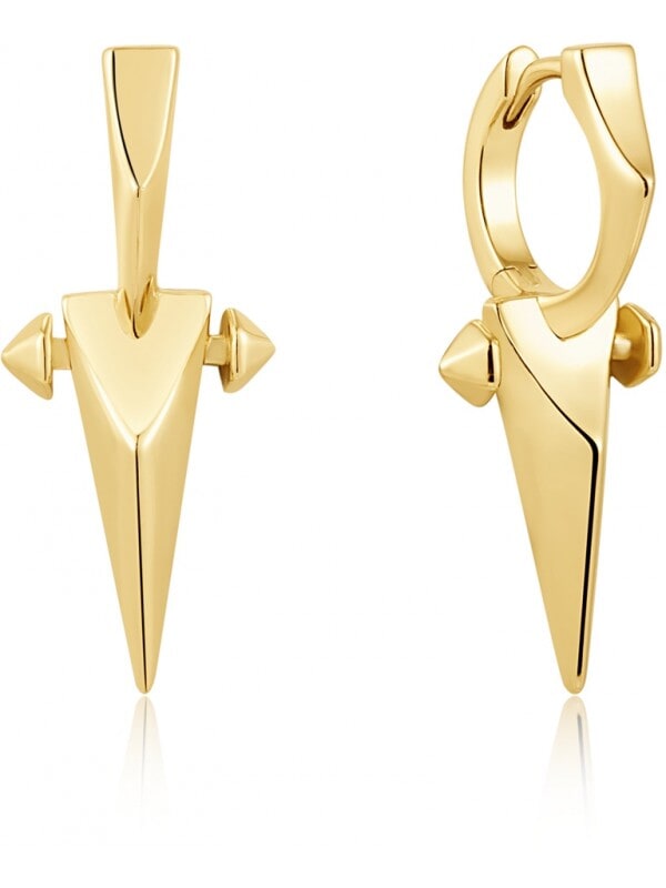 Ania Haie AH E053-07G Polished Punk Dames Oorbellen - Oorhangers