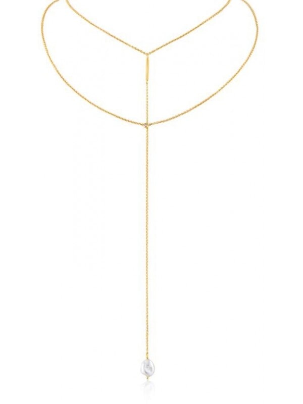 Ania Haie AH N019-01G Pearl Of Wisdom Dames Ketting