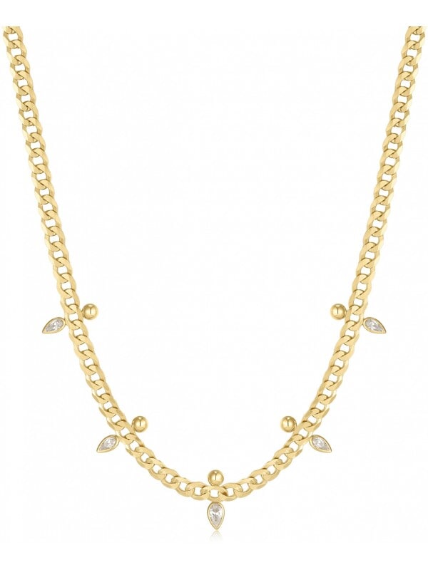 Ania Haie AH N053-07G Polished Punk Dames Ketting - Collier