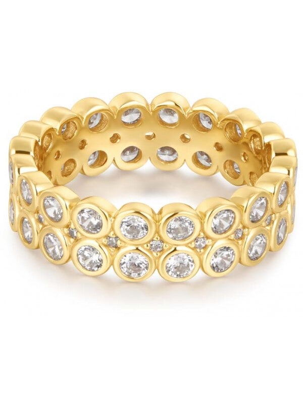 Ania Haie AH R058-08G Chic Creator Dames Ring - Minimalistische ring