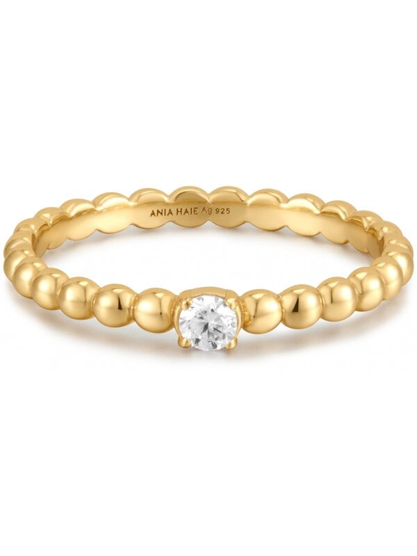 Ania Haie AH R059-01G Sunshine Chaser Dames Ring - Minimalistische ring