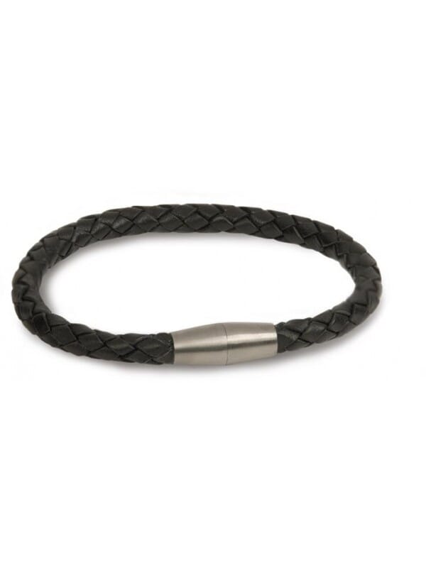 Boccia Titanium 0347-0119 Heren Armband - Gevlochten armband