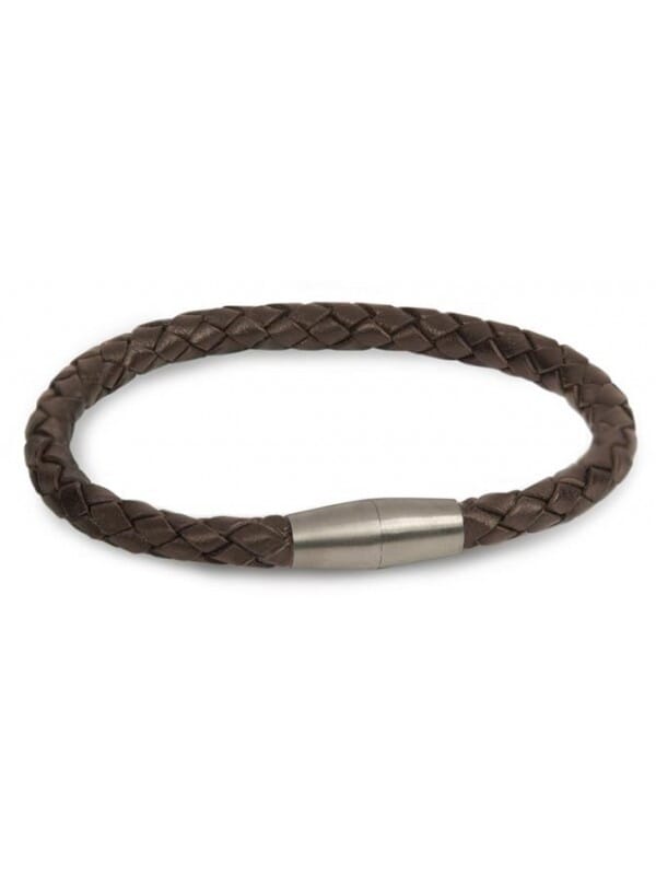 Boccia Titanium 0347-0321 Heren Armband - Gevlochten armband