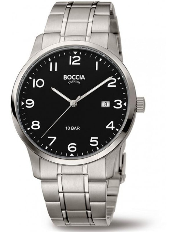 Boccia Titanium 3621-01 Heren Horloge