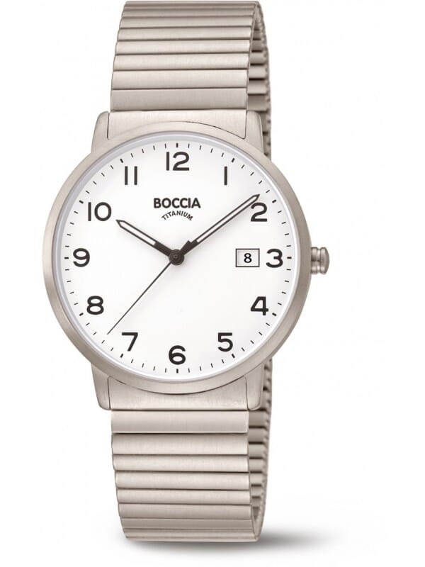 Boccia Titanium 3660-01 Heren Horloge