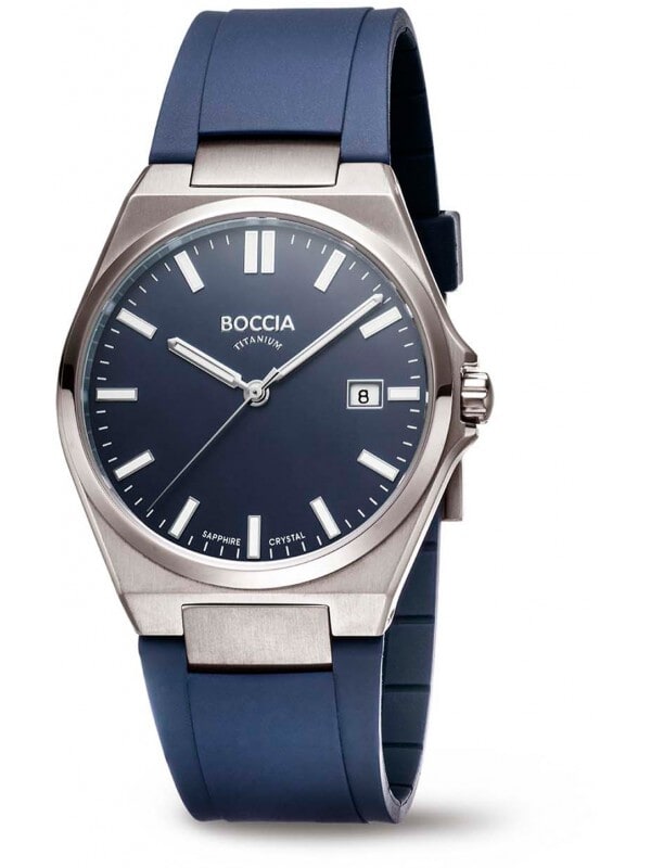 Boccia Titanium 3667-01 Heren Horloge