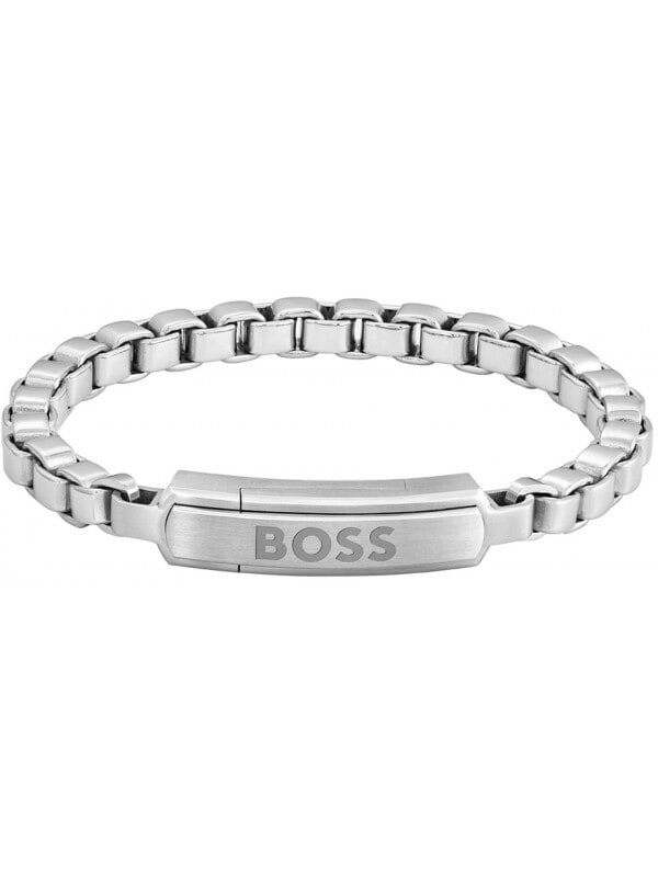 BOSS HBJ1580596M DEVON Heren Armband - Schakelarmband