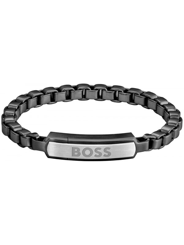 BOSS HBJ1580598M DEVON Heren Armband - Schakelarmband