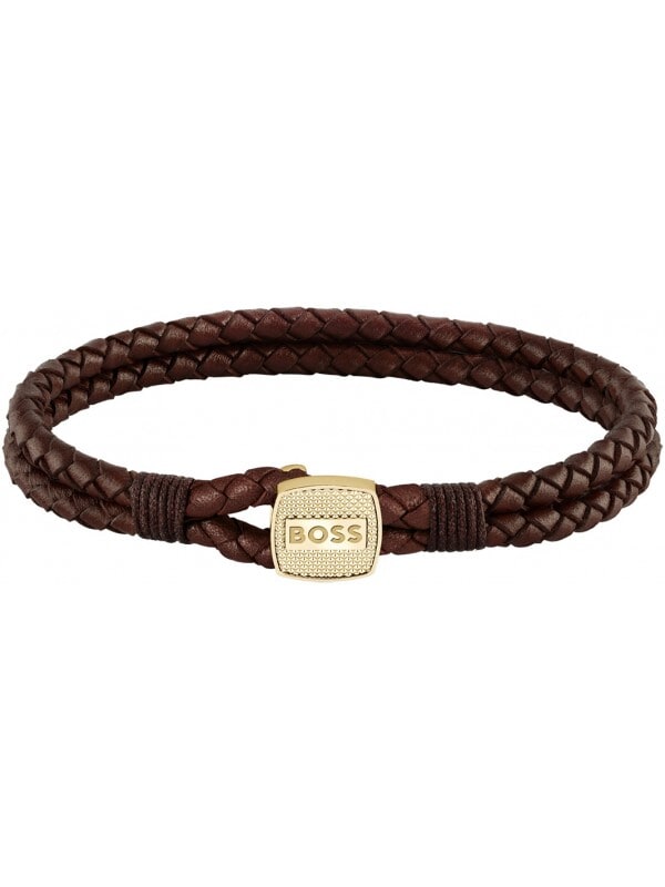 BOSS HBJ1580667M SEAL Heren Armband - Gevlochten armband
