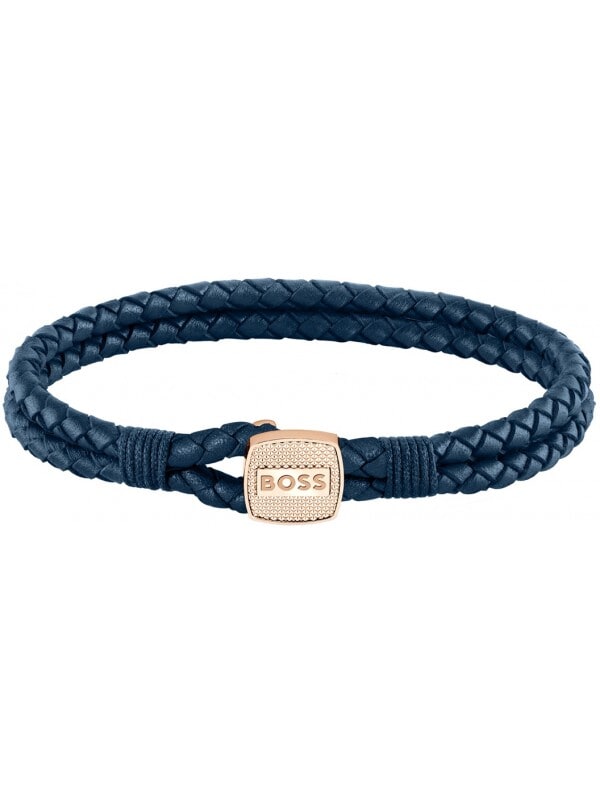 BOSS HBJ1580668M SEAL Heren Armband - Gevlochten armband