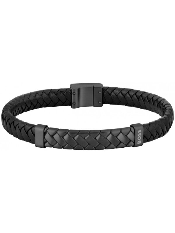 BOSS HBJ1580676M Heren Armband - Gevlochten armband