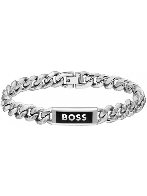 BOSS HBJ1580679M Heren Armband - Schakelarmband