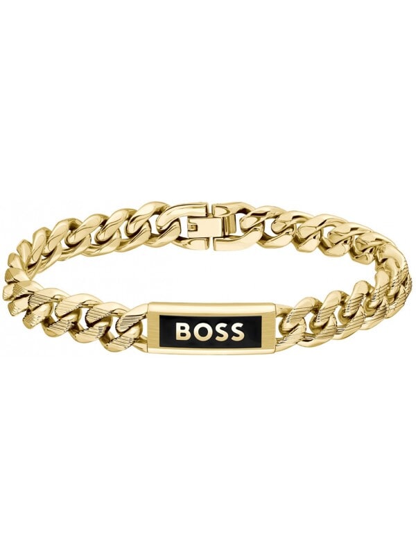 BOSS HBJ1580680M Heren Armband - Schakelarmband