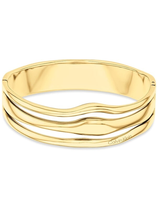 Calvin Klein CJ35000719 CK WAVY Dames Armband - Bangle