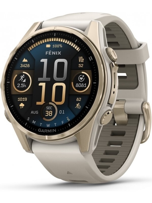 Garmin 010-02903-11 Fenix 8 – 43 mm AMOLED Sapphire Smartwatch