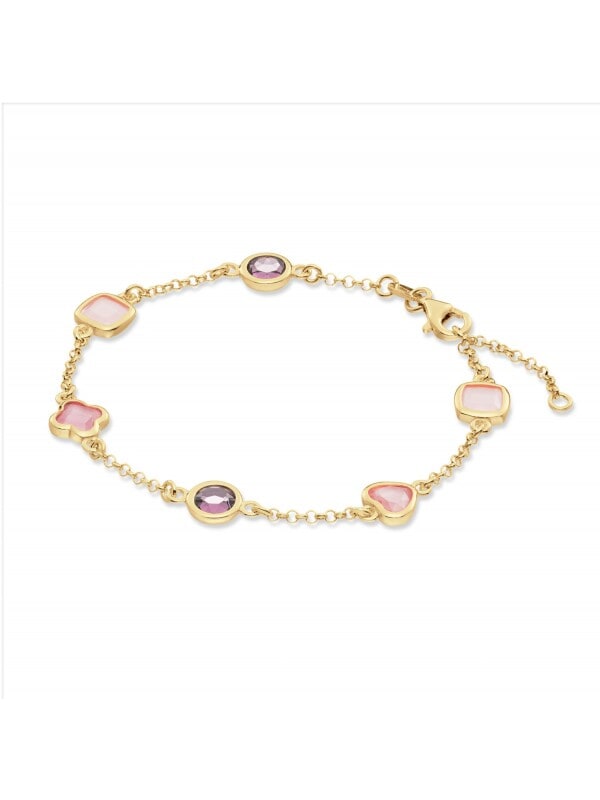 Glow 104.8625.19 Pure Nature Dames Armband - Schakelarmband
