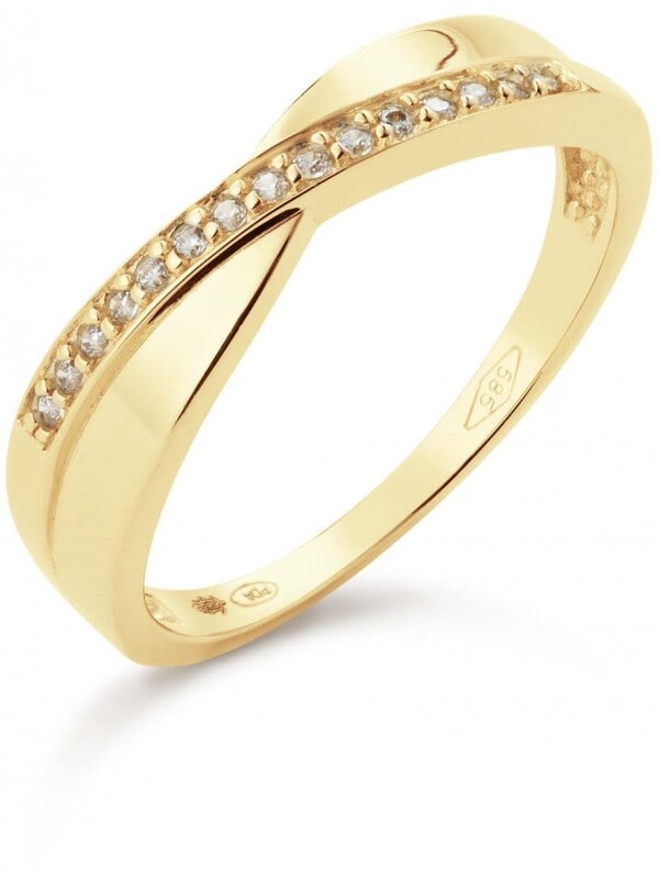 Glow 214.1028 Dames Ring - Minimalistische ring