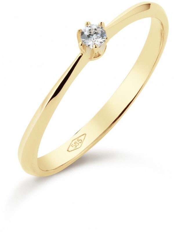 Glow 214.1036 Dames Ring - Minimalistische ring