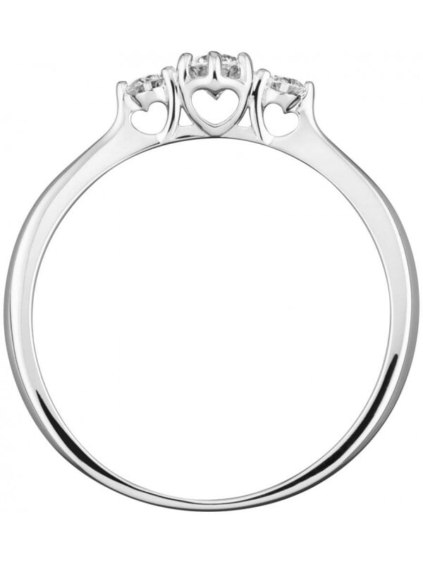Glow 214.3041 Say Yes Dames Ring - Minimalistische ring