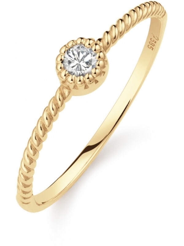 Jackie JKR25.511 Dames Ring - Minimalistische ring