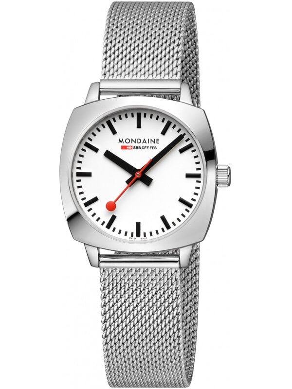 Mondaine MSL.31110.SM Petite Cushion Unisex Horloge
