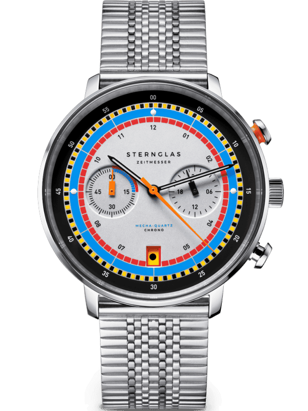 Sternglas S01-HC36-ME08 HAMBURG Chrono Heren Horloge