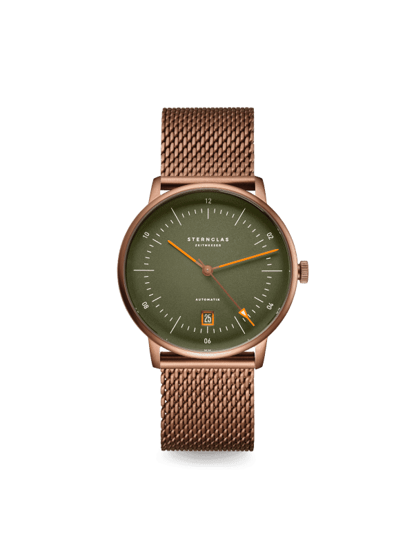 Sternglas S02-NAR19-MI11 NAOS AUTOMATIK Edition Bronze Heren Horloge